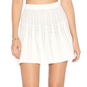 LPA x Revolve Crochet Skirt
